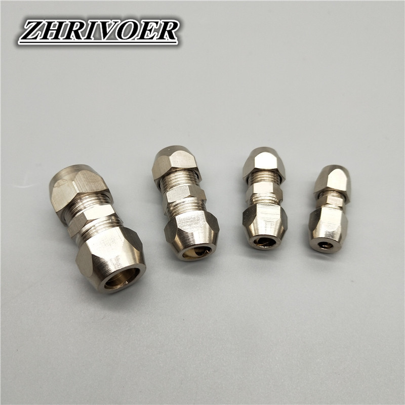 Compression Fitting Brass - Nén Đầu Gia Cố Gắn Ống