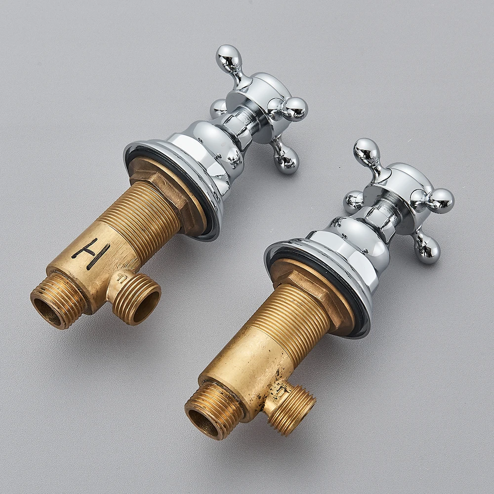 2pc Bath Faucet Switch Handles - đánh giá và giá Basin Mixer Cartridge