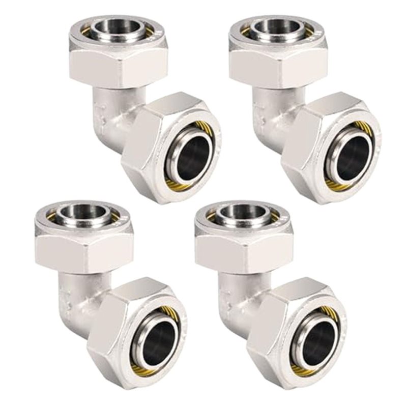 DTA4-Brass-Nickel Plated Air L - đánh giá và giá Compression Fitting Brass