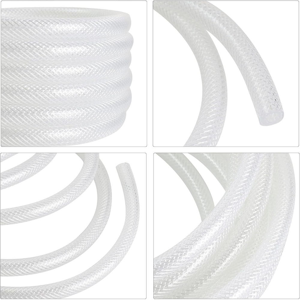 1M Braided Clear Flexible PVC  - đánh giá và giá Flexible Hose Braided