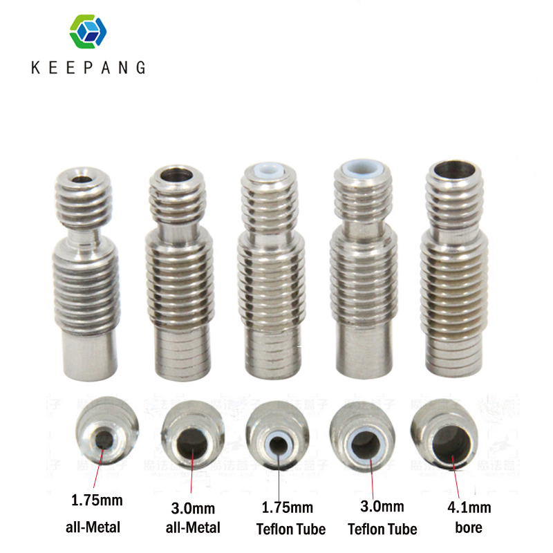 5 bộ phận đùn cho máy in 3D E3 - đánh giá và giá Ptfe Tape Thread