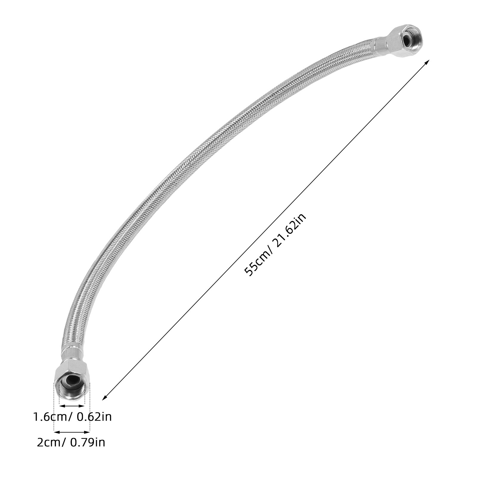 Stainless Steel Braided Air Co - đánh giá và giá Flexible Hose Braided