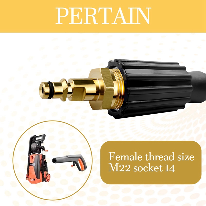 High Pressure Washer Adapter M - đánh giá và giá Compression Fitting Brass