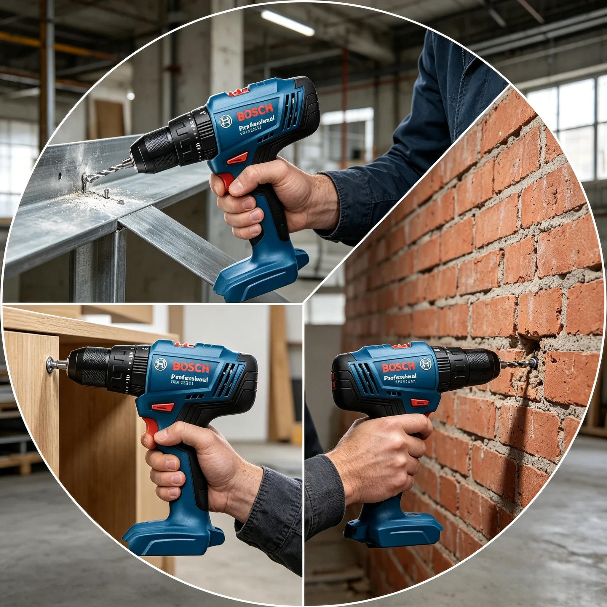 Bosch GSB 183-LI Professional  - đánh giá và giá Bosch Drill Gsb 18V